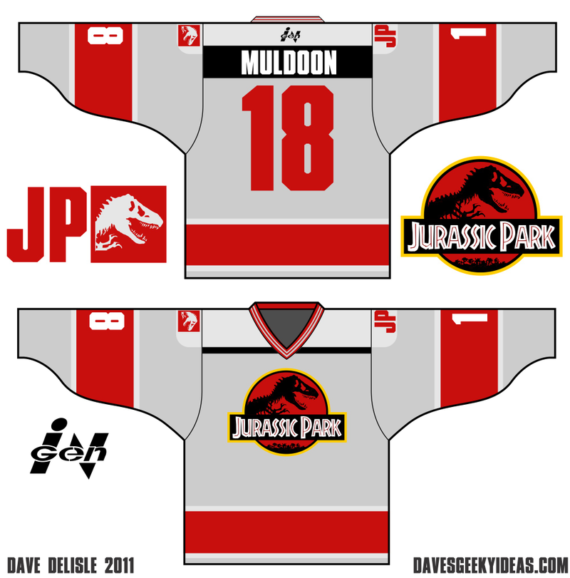 Illustration for article titled Support your favorite scifi or fantasy team in custom hockey jerseys